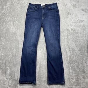 Wrangler Jeans Women's 12/31 Dark Blue Denim High Rise Bold Boot Western 31x31